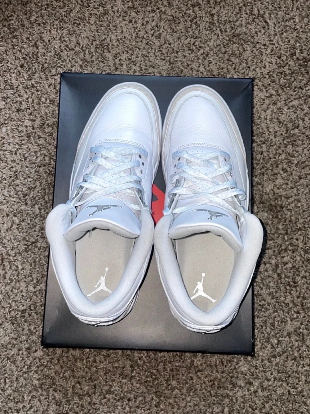 Men’s Nike Air Jordan 3 retro silver pure money